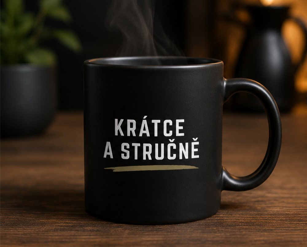 Hrnek Krátce a stručně